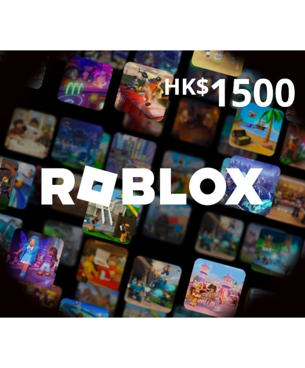 Roblox Game eCard HKD 1500 HK Key 